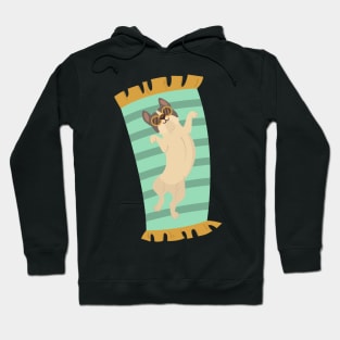 sunbathe dog Hoodie